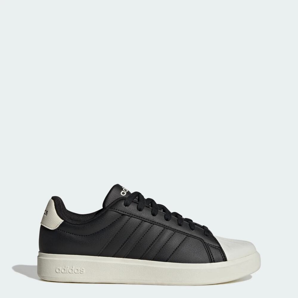 New Adidas Streettalk Men's Shoes Size 12 - Black/Off White Sneakers Shell Toe